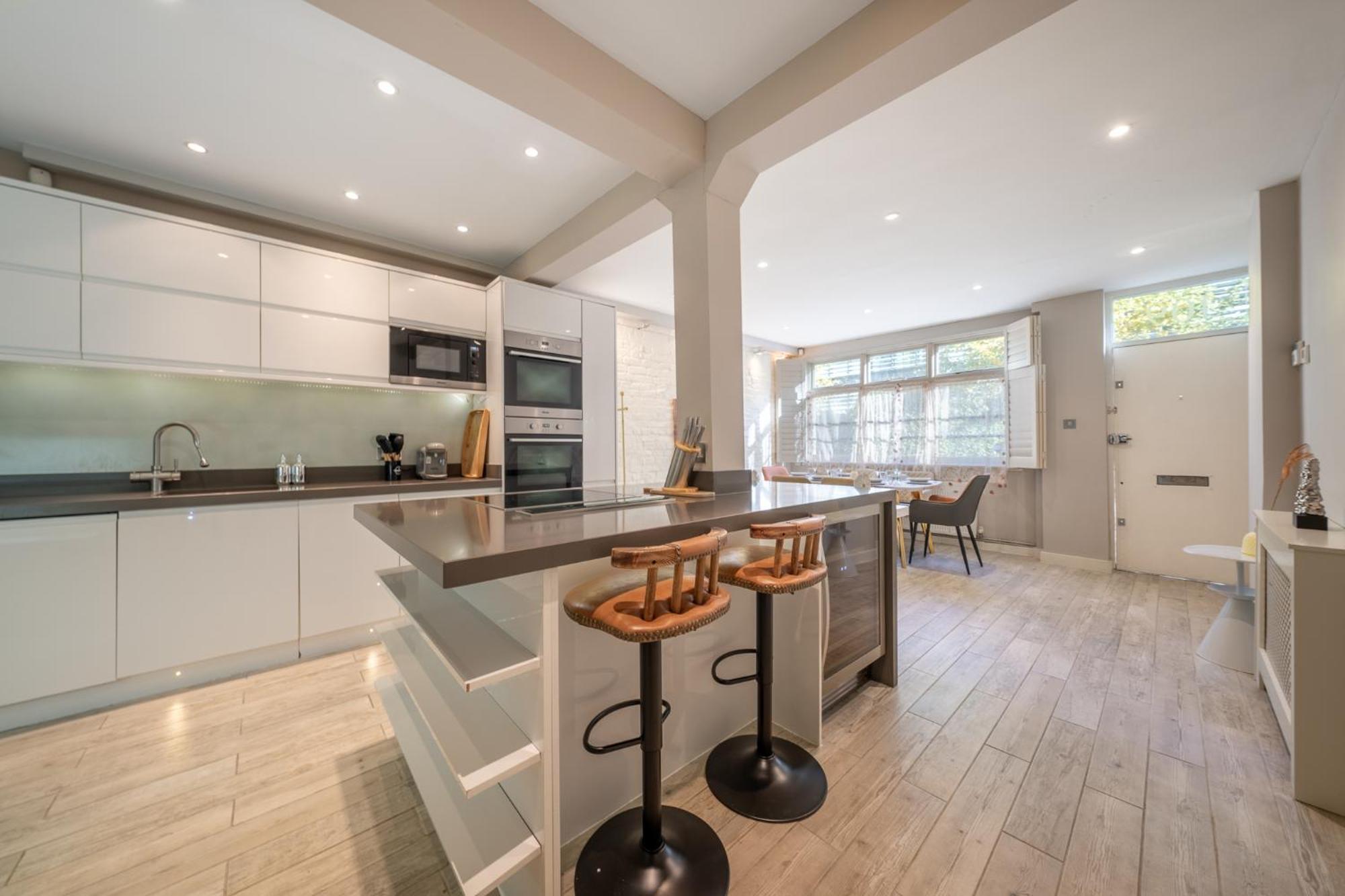 Huge 200Sqm Luxury 3-Bedroom Mews Villa Londen Buitenkant foto